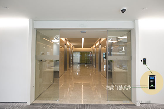 鋼化玻璃自動門-騰訊案例圖片